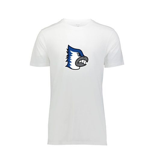 [FTSCUBWH-YS-LOGO2] Decker Youth Tri-Blend T-Shirt - Short Sleeve (Youth S, White, Logo 2)