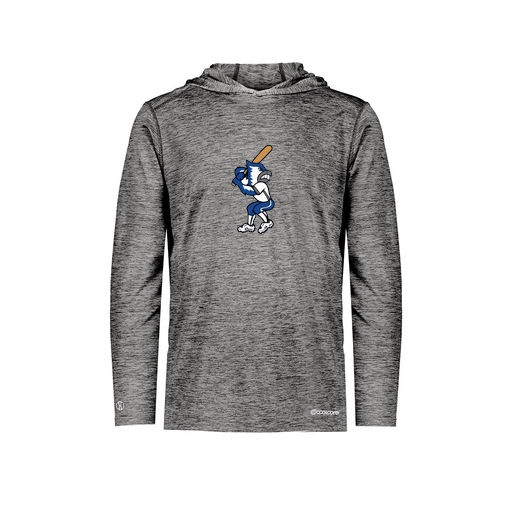 [FOLHCGBK-YS-LOGO3] Decker Youth Charge Hoodie (Youth S, Black, Logo 3)