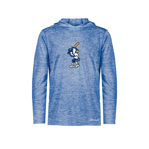 [FOLHCGRY-YS-LOGO3] Decker Youth Charge Hoodie (Youth S, Royal, Logo 3)