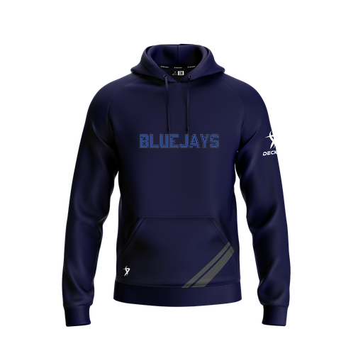 [FOLHSMNV-YXS-LOGO1] Decker Summit Hoodie (Youth XS, Navy, Logo 1)